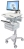Ergotron StyleView Medication Delivery Cart w. LCD Arm - 4 Drawers(3x1+1), Non-Powered