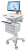 Ergotron StyleView Medication Delivery Cart w. LCD Arm - 9 Drawers(3x3), Non-Powered