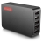 Noontec Powa 5-Port Desktop USB Charger - 50W, Black