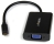 Startech Micro-HDMI to VGA Adapter Converter w. Audio - BlackSupports Resolutions up to 1920x1080 @60Hz