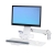 Ergotron StyleView Sit-Stand Combo Keyboard & Monitor Arm Mount - WhiteFor Monitors up to 24