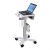 Ergotron StyleView Documentation Medical Laptop Cart - SV10, White/AluminumTo Suit Laptop up to 17