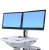 Ergotron StyleView SV Dual Monitor Kit - WhiteFor Monitors up to 24