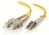 Alogic LC-SC Single-Mode Duplex LSZH Fibre Cable - 0.5m, 09/125 OS2