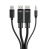 Belkin Secure Dual-DisplayPort USB/Audio KVM Cable Kit - 1.8m, Black