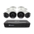 Swann SWNVK-875804 8-Channel Security SystemIncludes NVR-8580 5MP Super HD NVR w. 2TB-HDD, NHD-865MSB 5MP Thermal Sensing Bullet Cameras (4)