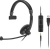 Sennheiser SC 45 USB CTRL Single-Sided Wired Headset - BlackNeodymium Magnet Speaker, Noise-Cancelling Microphone, Headband Wearing Style, USB, 3.5mm
