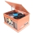 Laser Encore Grand Retro 3-Speed Turntable w. Built-in Stereo Speakers & CD