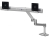 Ergotron LX Desk Dual Direct Arm Two-Monitor Mount - SilverFor Monitors up to 25