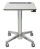Ergotron LearnFit Sit-Stand Mobile Student Desk - White/Silver