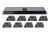 Lenkeng LKV718PRO 8-Port HDMI Extender Splitter w. 8x ReceiversSupports up to 1080p@60Hz