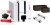 Edikio Flex Simplex - Price Tag Solution Printer w. Ethernet - USB, Single-SidedEdikio Software Standard Edition,100 Long Black Cards(50x150mm), 100 CR80 Black Cards, White Monochrome Ribbon