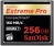 SanDisk 256GB Extreme Pro Compact Flash Memory Card - Read 160MB/s, Write 140MB/s