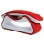 Uniden Retro Style Digital Cordless Phone - Red White Backlit, Duplex Speakerphone, Wifi, 4-Way Key