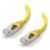 Alogic 10GbE Shielded CAT6A LSZH Network Cable - 0.5M, Yellow