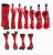 Corsair For Corsair PSU - CP-8920223 Premium Individually Sleeved PSU Cables Pro Kit Type 4 Gen 4 – Red