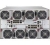 Supermicro MBE-628E-416 Server Blade Enclosure - 1U Rackmount 28 Hot-Swap Server Blades, 8 Cooling Fans, 1600W