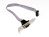Generic DB9 Serial Header Cable with Low Profile Bracket - 50cm cable length
