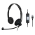 Sennheiser SC 60 USB CTRL Binaural Wideband Office Headset - Black High Quality, Plug and Play, Double-Sided Headset, Noise-Cancelling Microphone, Comfort and Durability
