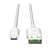 EFM Flipper Reversible Micro USB Cable - To Suit Most Micro USB Devices - 2m - White
