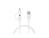 Team TWC02W01 Lightning Cable - To Suit iPhone, iPad, iPod - 100cm - White