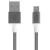 Griffin Premium Braided Lightning Cable - 5ft, Silver