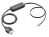 Plantronics 201081-01 APC-82 EHS Electronic Hook Switch  Cable - For Remote Desk Phone Call Control (Answer/End) Suitable For Plantronics SAVI 700, CS500, CS500XD, MDA200, MDA200USB, Voyager, (Cisco)