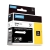 Dymo SD1734523 Rhino Permanent Polyester Tapes - 24mm, Black on White