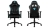 AeroCool AER-RC3-HEX Gaming Chair - Black/Cyan Leatherette w. Carbon Pattern, Butterfly Mechanism, 350mm Metal Base, Class 4, 80mm Gas Lift, Nylon Wheels