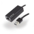 Alogic VPLU3AGEBLK USB 3.0 to Gigabit Ethernet Adapter - VROVA PLUS Series - Black 10/100/1000Mbps Gigabit, USB3.0, Bus-powered/Self-powered, LED Indicator, PC&Mac