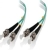 Alogic ST-ST 10GbE Multi Mode Duplex LSZH Fibre Cable 50/125 OM3, 5M