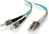 Alogic LC-ST 10GbE Multi Mode Duplex LSZH Fibre Cable 50/125 OM3 - 1M