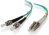 Alogic LC-ST 10GbE Multi Mode Duplex LSZH Fibre Cable 50/125 OM3 - 3M