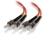 Alogic ST-ST Multi Mode Duplex LSZH Fibre Cable - 62.5/125 OM1 - 5M