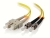 Alogic SC-ST Single Mode Duplex LSZH Fibre Cable - 09/125 OS1 - 2M