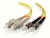 Alogic SC-ST Single Mode Duplex LSZH Fibre Cable - 09/125 OS1 - 3M