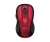 Logitech M510 Control Plus Wireless Mouse - Red High Performance, Comfortable Shape, Laser-Grade Tracking, Unifying Technology, Soft Rubber Grips, USB