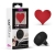 Case-Mate Car Charm w. Magnetic Car Mount - Red Heart