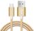 Astrotek Micro USB Data Sync Charger Cable Cord - To Suit Samsung HTC Motorola Nokia Kindle Android Phone Tablet & Devices - 1M - Gold