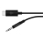 Belkin F7U079BT03-BLK RockStar 3.5mm Audio Cable w. USB-C Connector, 0.9M
