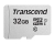 Transcend 32GB microSDHC I, C10, U1 300S - With Adapater - Class 10, 95/20 MB/s