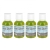 ThermalTake TT Premium Coolant Concentrate - 4 Bottle Pack, Acid Green (UV)