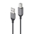Alogic Ultra USB2.0 USB-A (Male) to USB-B (Male) Cable - 5m - Space Grey