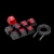 ASUS ROG Gaming Keycap Set - For FPS/MOBA Keys 3D ROG Metallic Keycap, Premium Textured, Stylish side-lit