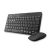 Rapoo 8000M Multi-mode Wireless Keyboard & Mouse - Black High Performance, Wireless Technology, Switch Bluetooth 3.0, 4.0 and 2.4G, 1300PI, Spill Resistant