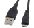 HyperTec Cable USB 2.0 M-Micro B Nickel - 2m, Black