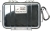 Pelican 1020 Micro Case  - Watertight, Crushproof, Dustproof - To Suit Mobile Phones - Clear / Black