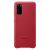 Samsung Galaxy S20 Leather Cover - Red