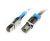 Alogic 1m External Mini SAS SFF8088 to Mini SFF8644 Cable  Male to Male