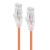 Alogic 1m Orange Ultra Slim Cat6 Network Cable UTP 28AWG - Series Alpha